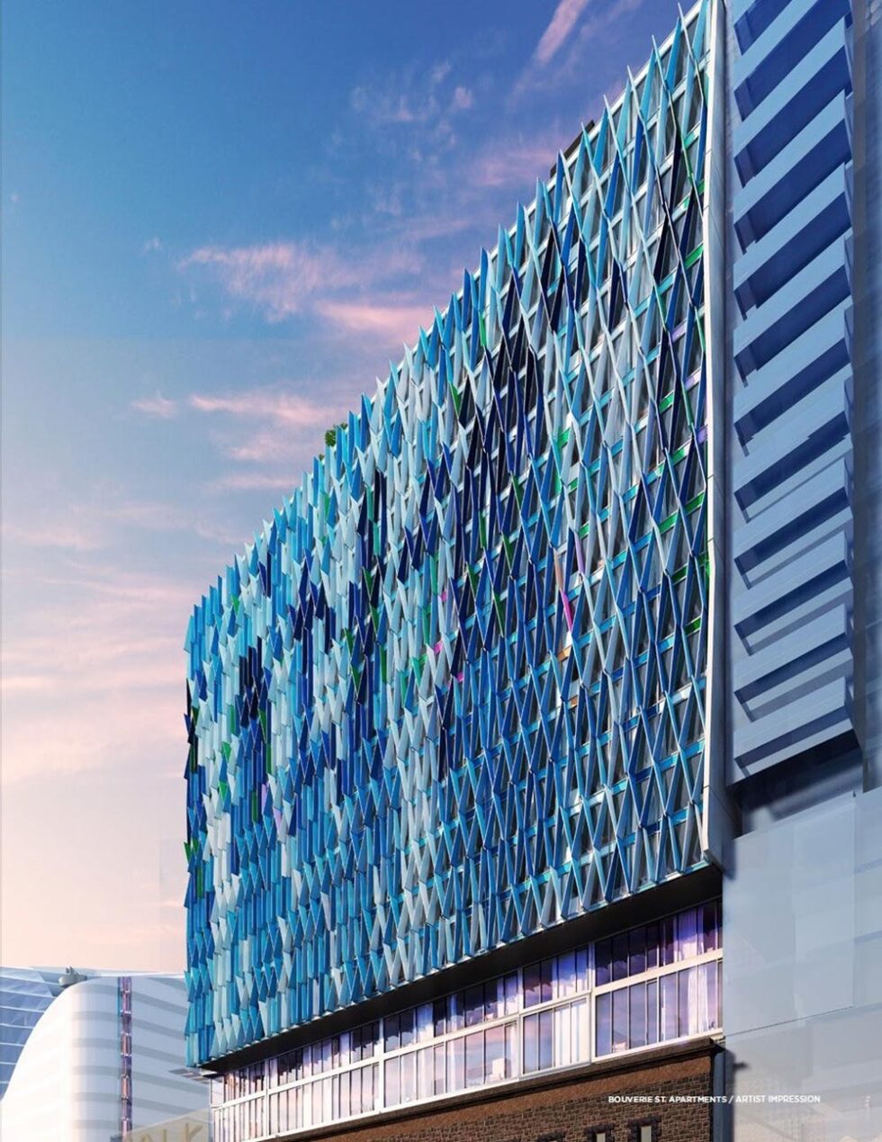 Waterfall Apartments Cladding Systems